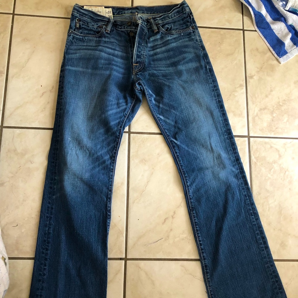 Low Waisted Abercrombie and Fitch Jeans